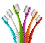 Preserve Toothbrush (ultra soft) - green - made from recycled yoghurt cups