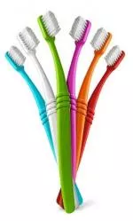 Preserve Toothbrush (ultra soft) - green - made from recycled yoghurt cups