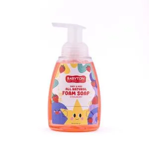 Babyton Natural foam hand soap Strawberry 350 ml