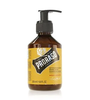 PRORASO Wood And Spice beard shampoo for men