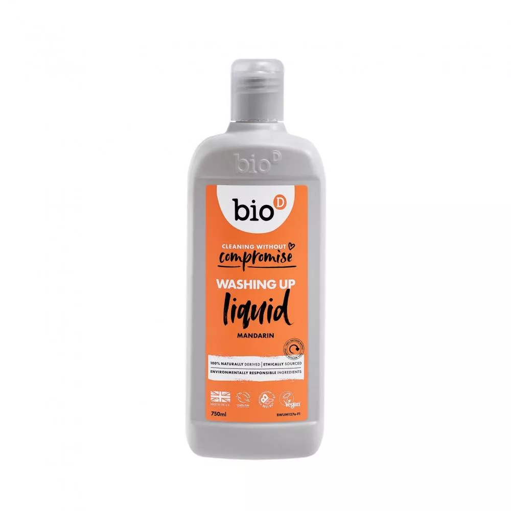Bio-D Dishwashing liquid with mandarin scent hypoallergenic (750 ml)