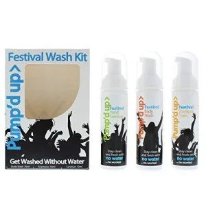 Pump’d UP 99% Disinfectant Kit (disinfectant shampoo, shower gel and hand sanitizer) 3*70g