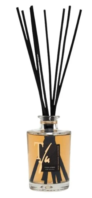 PURA AMBRA STICKS ML.250 HOME FRAGRANCE (10 Black Bamboo Sticks cm. 30 included)