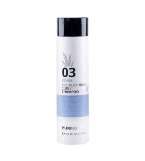PURING 03 Rehab Restructuring Curly Shampoo Restructuring Shampoo for Curly and Frizzy Hair