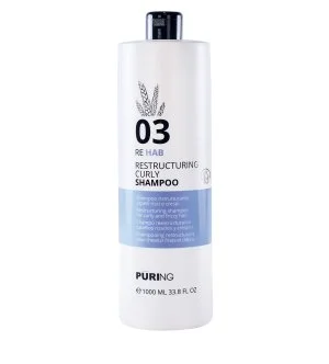 PURING 03 Rehab Restructuring Curly Shampoo Restructuring Shampoo for Curly and Frizzy Hair