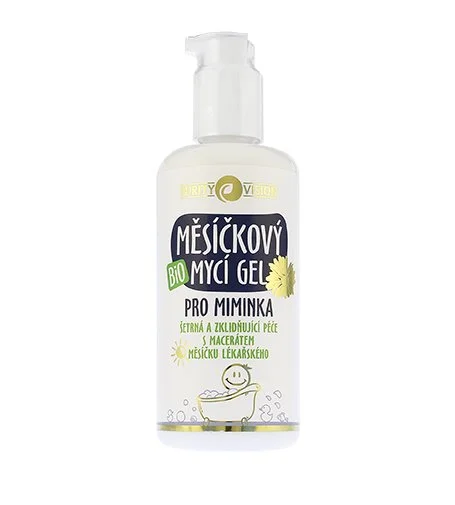 Organic Calendula Cleansing Gel for Babies 200 ml