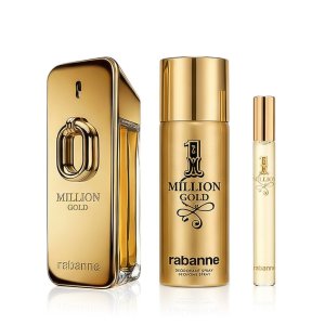 Million Gold Intense Eau de Parfum for Men 100 ml + 1 Milion EDT Mini 10 ml + Deodorant Spray