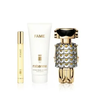 Paco Rabanne Fame Eau de Parfum for Women 80 ml + EDP Mini 10 ml + Body Lotion