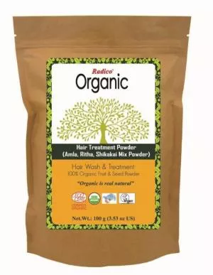 Radico Powder shampoo with conditioner (100 g) - Amla Ritha Shikakai