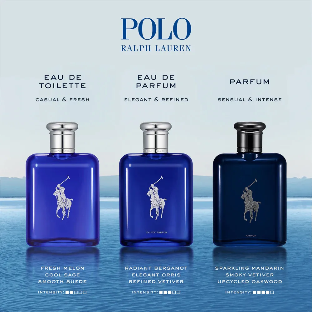 Polo Blue perfume for men 75 ml