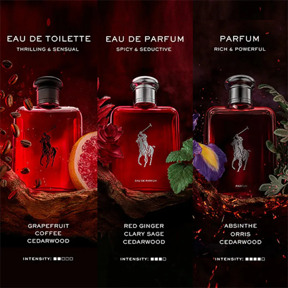 Polo Red Eau de Toilette for Men 125 ml