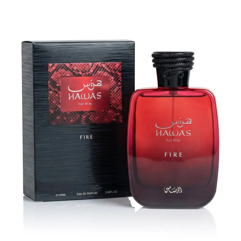 Hawas Fire Eau de Parfum for Men 100 ml