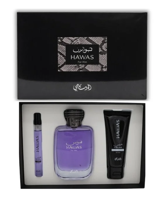 Hawas Men M 100 ml + EDP 10 ml + shower gel parfémovaná voda 50 ml