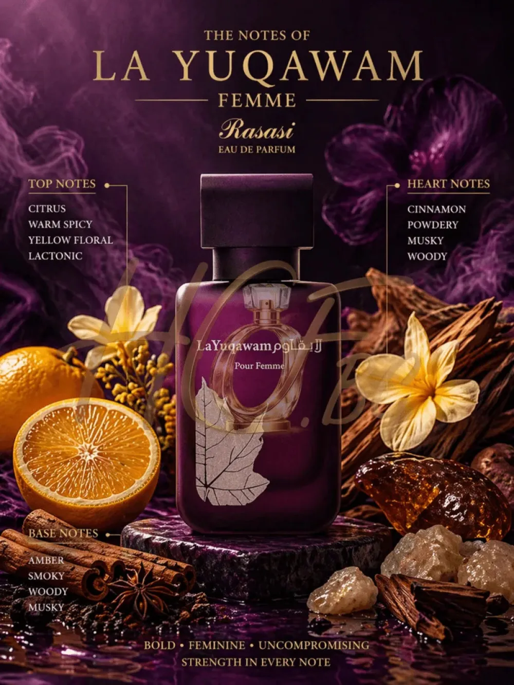 La Yuqawam Pour Femme Eau de Parfum for women 75 ml