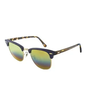 Ray-Ban RB3016F Clubmaster Sunglasses 55x19x145 mm Rainbow Unisex