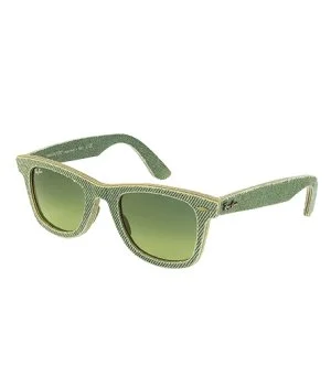 Ray-Ban RB2140 WAYFARER DEMIN Sunglasses 50x22x145 mm Green Unisex