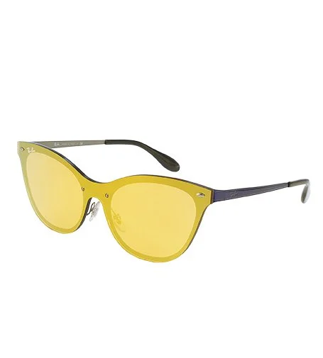 RB3580N Blaze Cat Eye Sunglasses 43x140 mm Orange Gold for Women