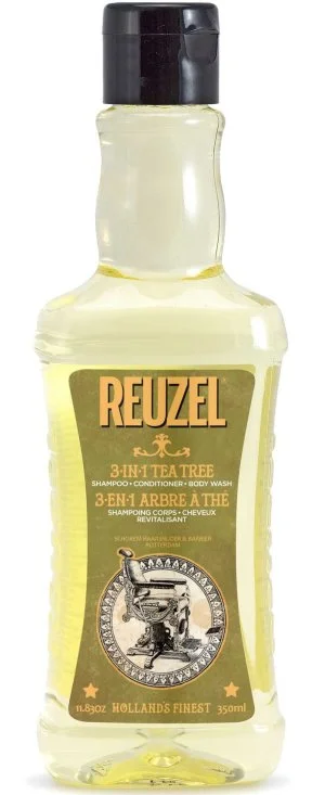 REUZEL 3-in-1 Tea Tree Shampoo-Conditioner-Body Wash shampoo for men 3-in-1 for men