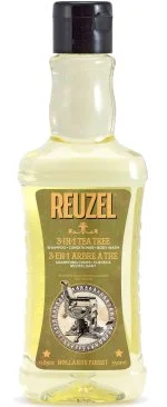 3-in-1 Tea Tree Shampoo-Conditioner-Body Wash shampoo for men 3-in-1 for men 350 ml