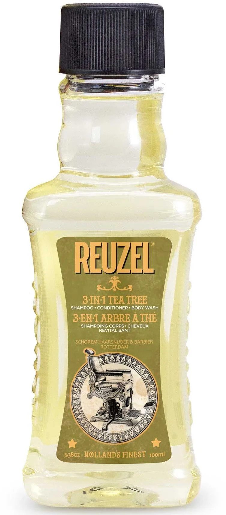 REUZEL 3-in-1 Tea Tree Shampoo-Conditioner-Body Wash shampoo for men 3-in-1 for men