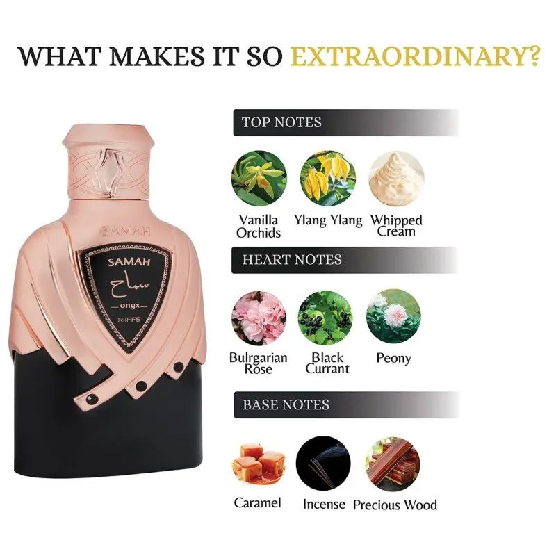 Samah Onyx Black M parfémový extrakt 100 ml