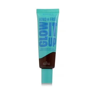 Rimmel Kind & Free Glow It Up Moisturising Skin Tint (605 Deep Chocolate)