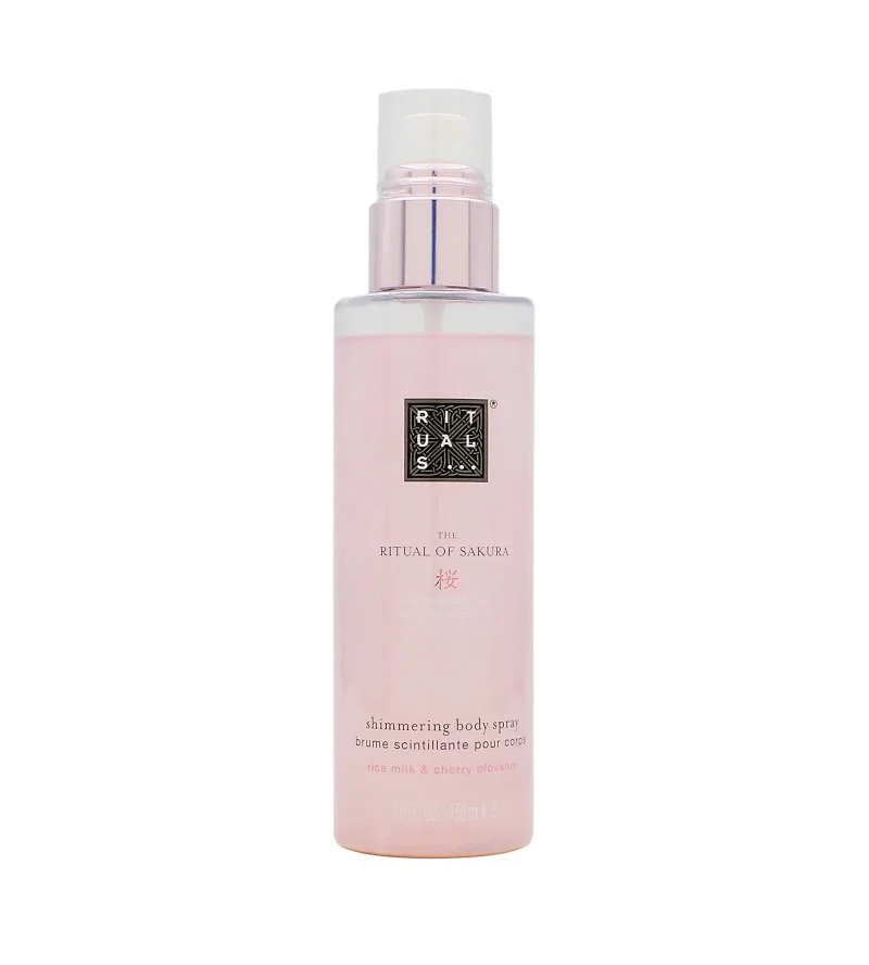 The Ritual of Sakura Shimmering Body Spray with Glitter 150 ml