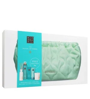 Rituals The Ritual of Karma gift set shower gel 200 ml + body cream 150 ml + scented candle 140 g + fragrance sticks 70 ml + hand cream
