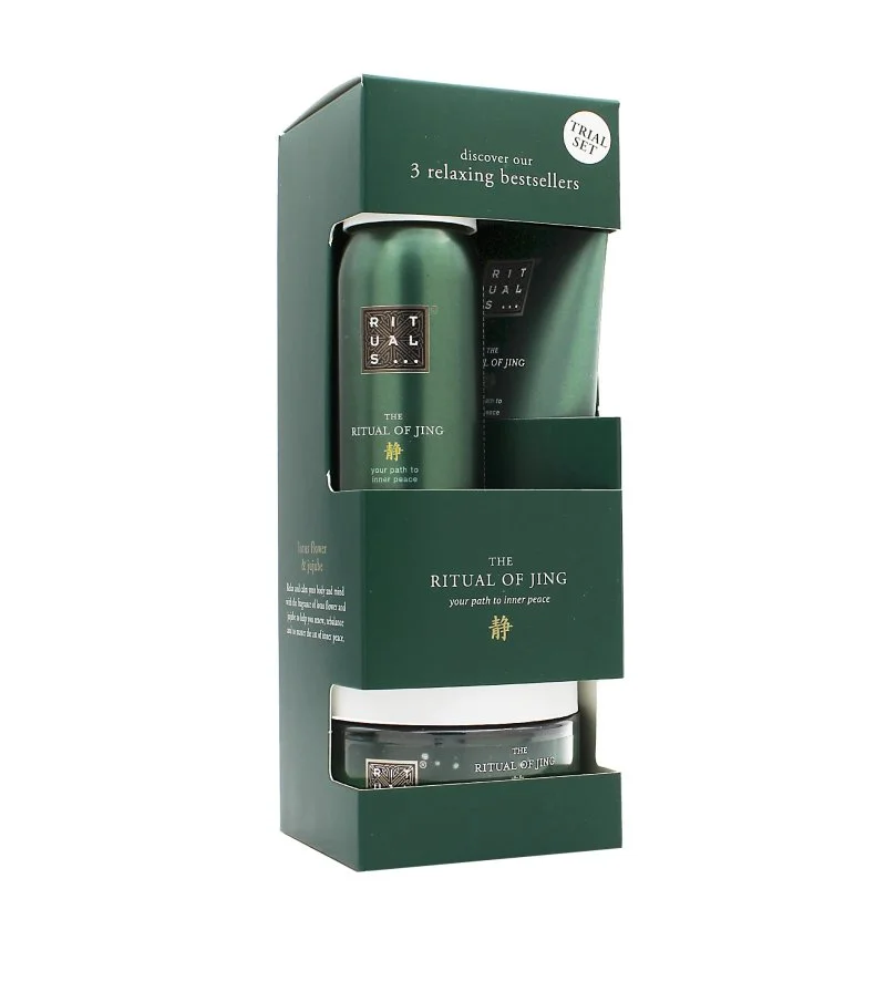 The Ritual of Jing Gift Set Shower Gel 50 ml + Body Scrub 125 g + Body Cream