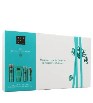 Rituals The Ritual of Karma Gift Set Shower Gel 50 ml + Body and Hair Mist 20 ml + Body Mousse 50 ml + Body Cream