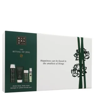 Rituals The Ritual of Jing Gift Set Shower Gel 50 ml + Body Cream 70 ml + Massage Oil 50 ml + Body and Pillow Mist