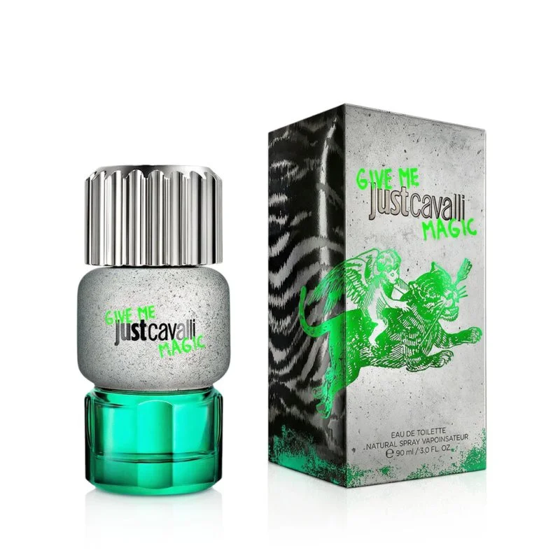 Just Cavalli Give Me Magic for Him Eau de Toilette for Men 90 ml