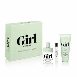Rochas Girl EDT 100 ml + EDT MINI 7.5 ml + Body Balm 100 ml W