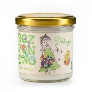 Rozvoněno Scented Candle - Thank You (130 ml) - with Grapefruit, Lime and Bergamot