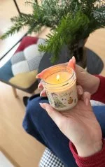 Rozvoněno Scented Candle - Thank You (130 ml) - with Grapefruit, Lime and Bergamot