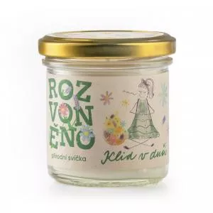Rozvoněno Scented candle - Peace of mind (130 ml) - with lavender and patchouli