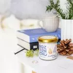 Rozvoněno Scented candle - Free Breath (130 ml) - with the scent of Scots pine
