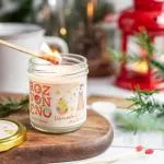 Rozvoněno Scented candle - Christmas miracle (130 ml) - with gingerbread spices