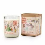 Rozvoněno Scented candle - Fragrant Advent (310 ml) - with almond, nutmeg and vanilla