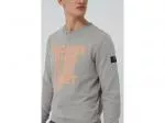 Ecoalf San Diego Because Sweatshirt Man Grey Melange