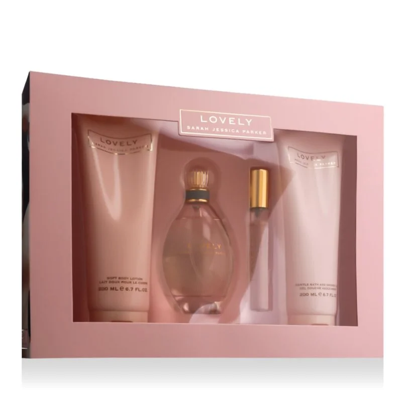 Lovely Eau de Parfum for Women 100 ml + EDP 15 ml + SG 200 ml + BL