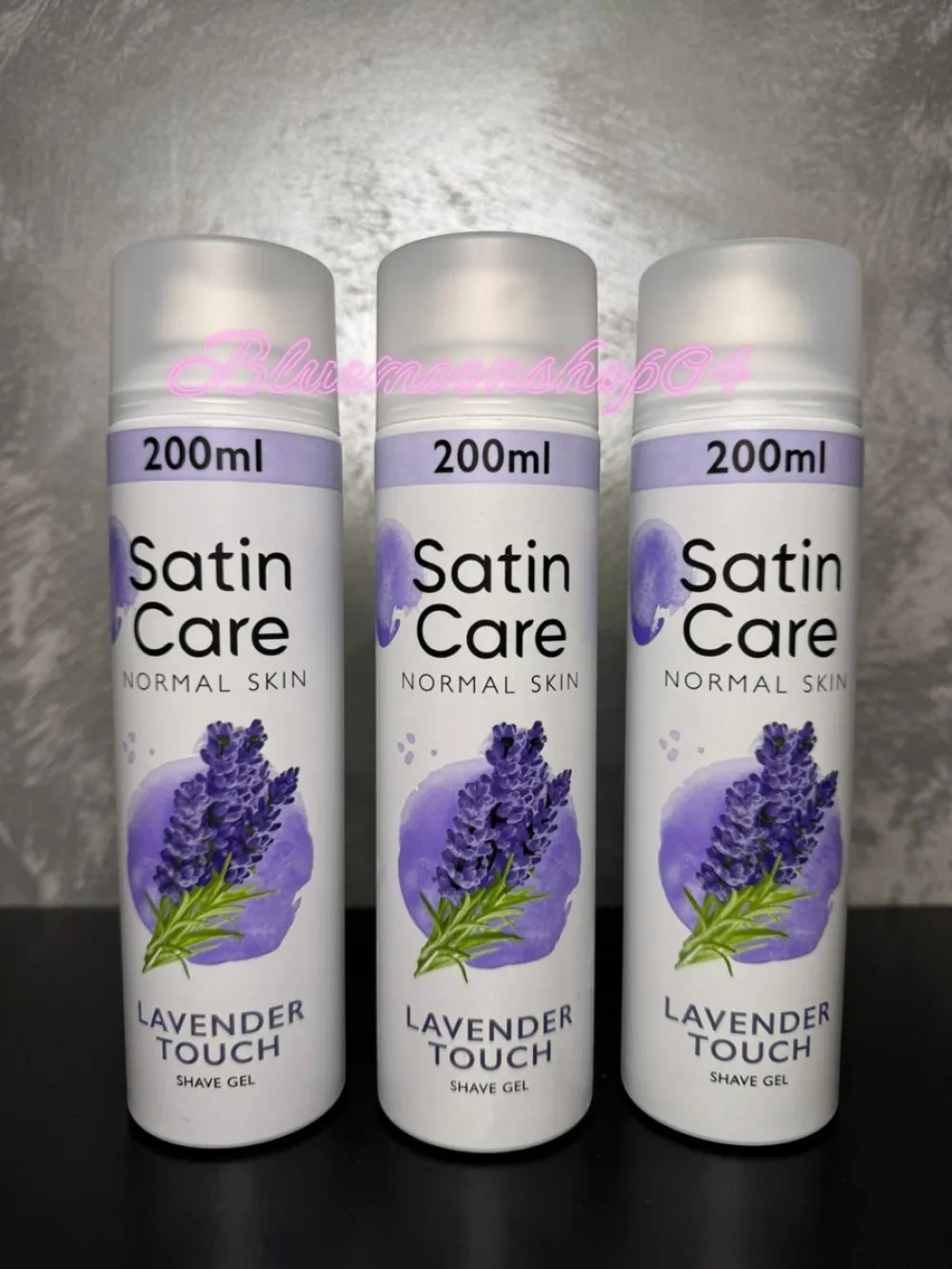 Satin Care Lavender Touch Shaving Gel for Normal Skin 200 ml