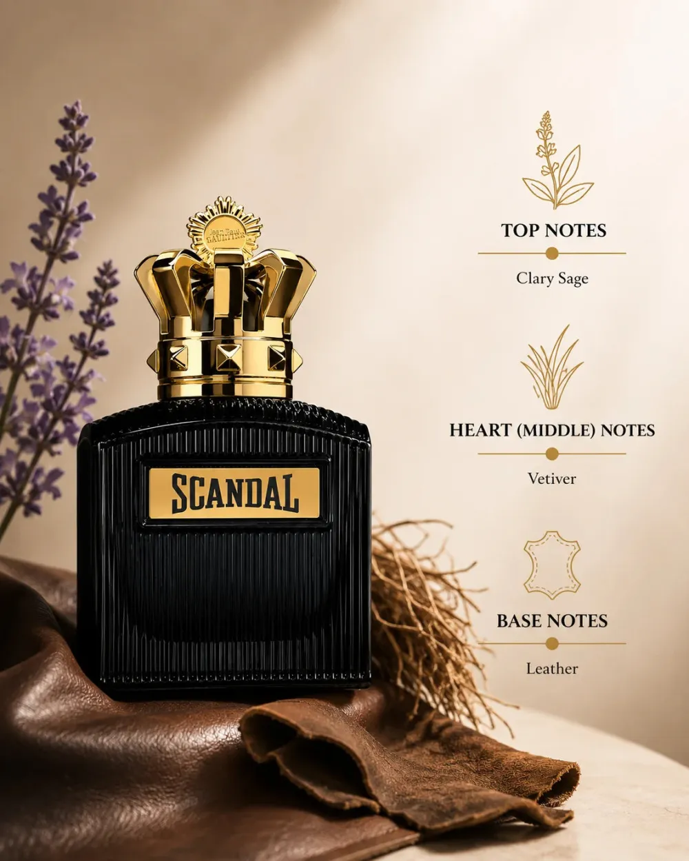 Scandal Pour Homme Intense Intense Eau de Parfum for men 100 ml