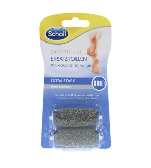 Scholl Velvet Smooth Extra Coarse Diamond Crystal Replacement Heads 2 pcs