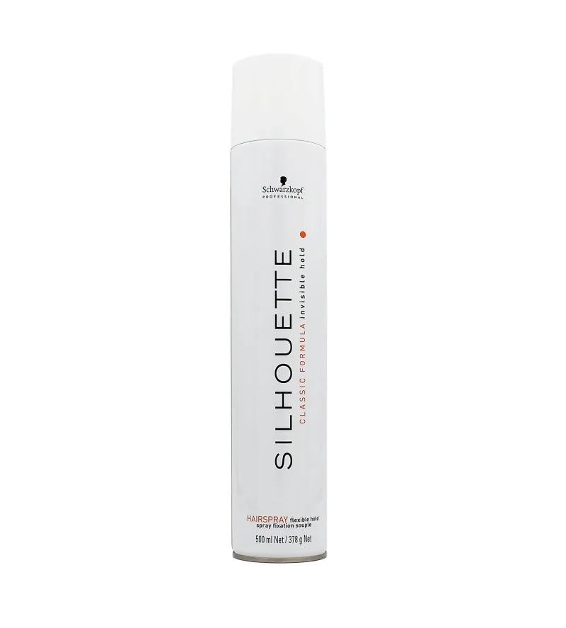 Silhouette Flexible Hold Spray hairspray for shine and flexible hold 500 ml
