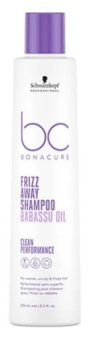 Schwarzkopf BC Frizz Away Shampoo for Unruly and Frizzy Hair