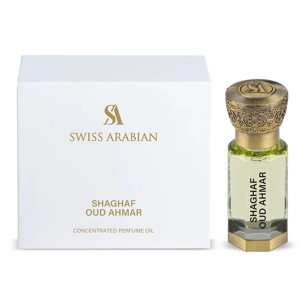 Shaghaf Oud Ahmar concentrated perfume oil unisex 12 ml