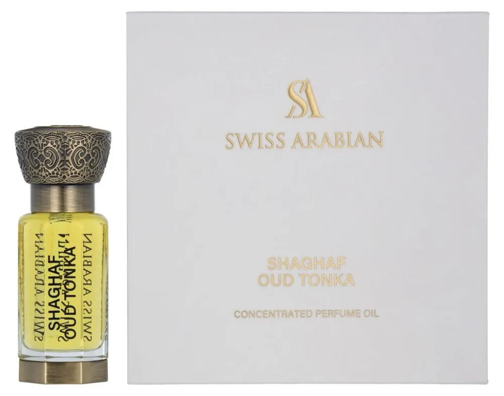 Shaghaf Oud Tonka concentrated perfume oil unisex 12 ml