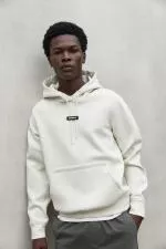 Ecoalf Shelbyalf sweatshirt man white