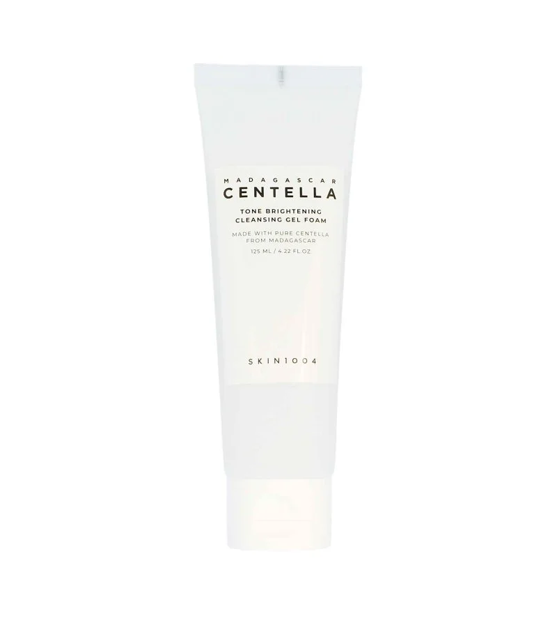 Madagascar Centella Tone Brightening Cleansing Gel Foam foaming cleansing gel for brightening and hydration 125 ml